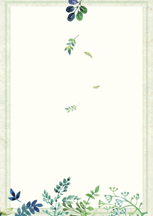 小清新小清新信纸背景 (25)小清新信纸模板word模板